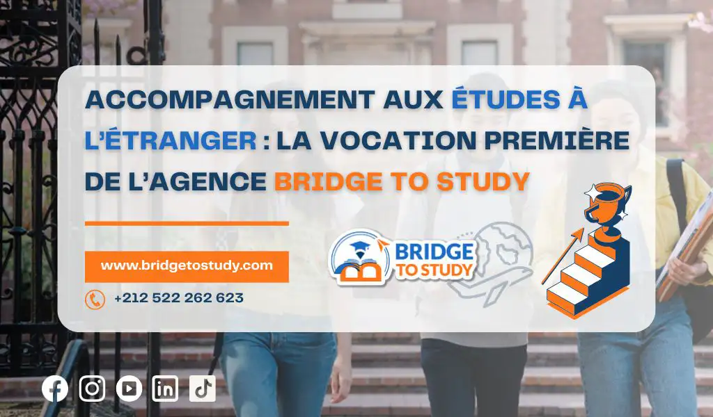 Lire la suite à propos de l’article Accompagnement aux études à l’étranger : la vocation première de l’agence Bridge To Study