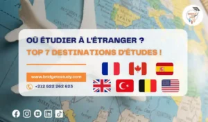 Lire la suite à propos de l’article Où étudier à l’étranger ? Top 7 destinations d’études !