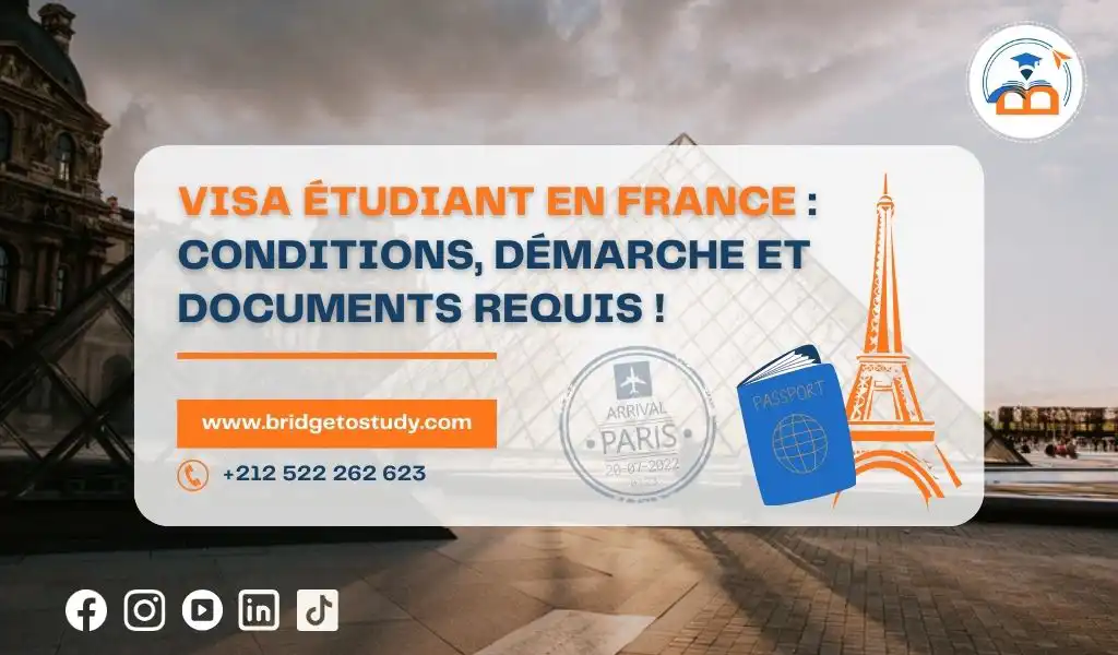 Lire la suite à propos de l’article Visa étudiant en France : Conditions, démarche et documents requis !